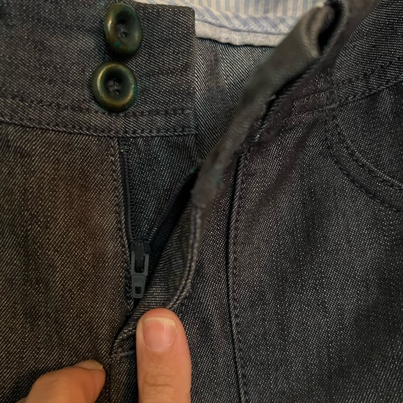 Wide leg flare crisp trouser jean - Picture 3 of 9